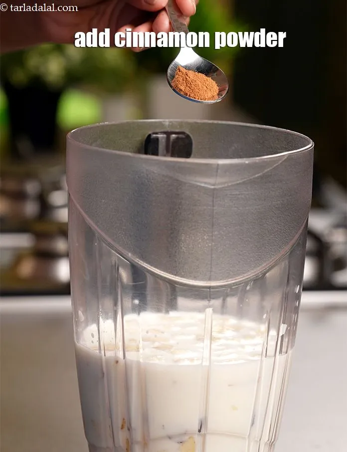 स्टेप 6 – <p>1/8 चम्मच दालचीनी पाउडर डालें। Add 1/8 tsp cinnamon powder.</p>