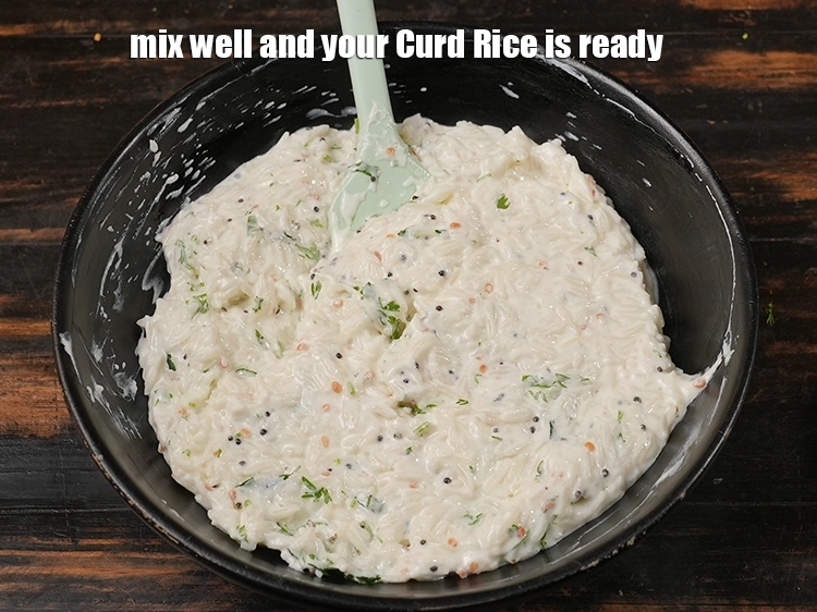 स्टेप 17 – <p><span style="background-color:rgb(255,255,255);color:rgb(0,0,0);">अच्छी तरह मिला लें और आपका </span><strong>कर्ड राइस रेसिपी …