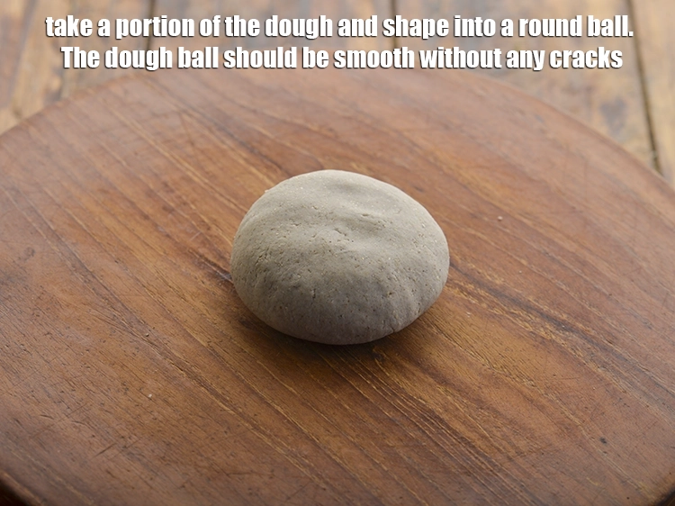 स्टेप 15 – <p>बाजरे की रोटी बनाने के लिए, आटे का एक भाग …