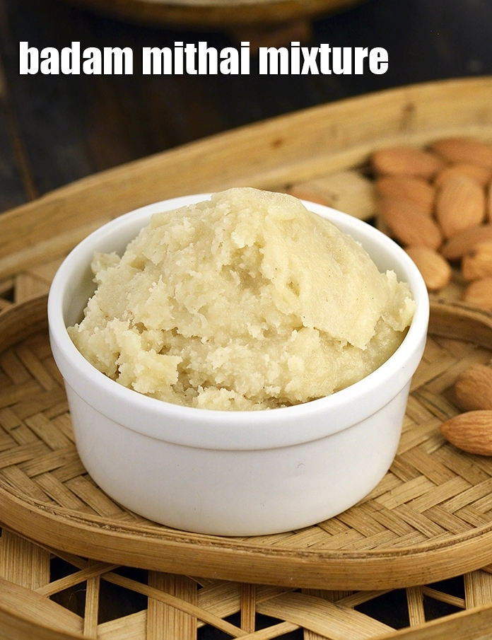स्टेप 10 – <p>आवश्यकतानुसार <strong>बादाम मिठाई मिश्रण</strong> का प्रयोग करें।</p>