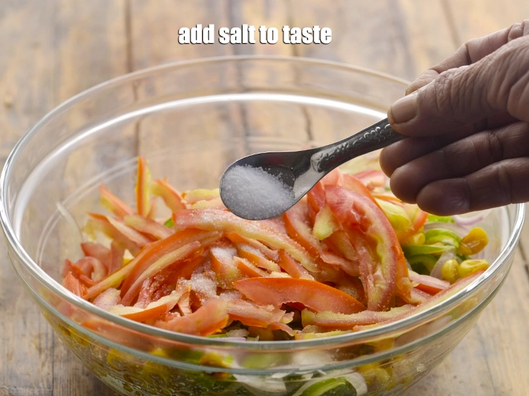 स्टेप 19 – <p><a href="https://www.tarladalal.com/glossary-salt-namak-table-salt-hindi-418i"><u>नमक (salt) </u></a><span style="background-color:rgb(255,255,255);color:rgb(0,0,0);">, स्वादअनुसार</span> डालें। सावधान रहें क्योंकि …