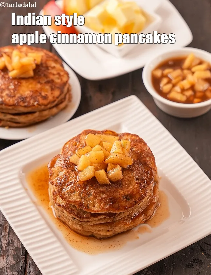 स्टेप 29 – <p><strong>अंडे रहित एप्पल पैनकेक रेसिपी&nbsp;|&nbsp;भारतीय स्टाइल सेब दालचीनी पैनकेक&nbsp;|&nbsp;दालचीनी सेब …