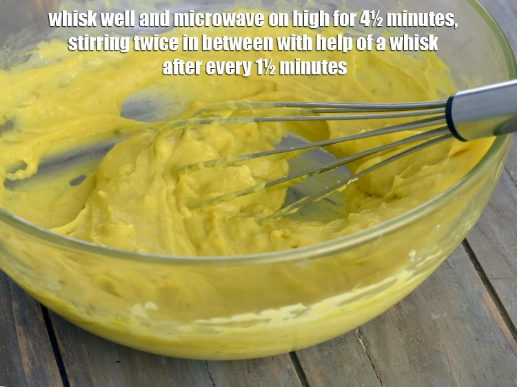 स्टेप 1 – <p><strong>माइक्रोवेव खांडवी</strong> बनाने के लिए, <span style="background-color:rgb(255,255,255);color:rgb(0,0,0);">3/4 कप </span><a href="https://www.tarladalal.com/glossary-besan-chana-dal-flour-bengal-gram-flour-hindi-952i"><u>बेसन …