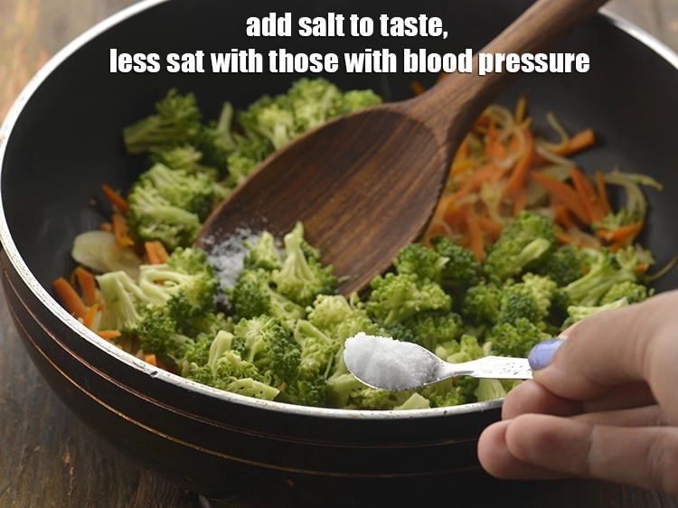 स्टेप 12 – <p><a href="https://www.tarladalal.com/glossary-salt-namak-table-salt-hindi-418i"><u>नमक (salt) &nbsp;</u></a><span style="background-color:rgb(255,255,255);color:rgb(0,0,0);">स्वाद के लिए।&nbsp; रक्तचाप के लिए …