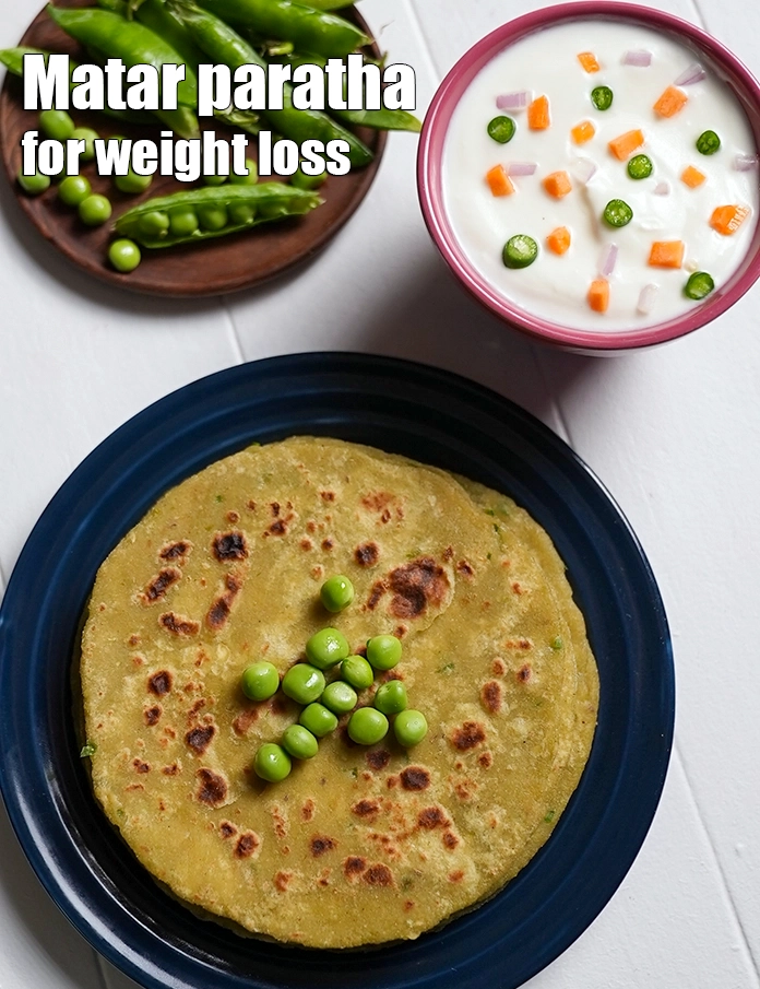 स्टेप 23 – <p><strong>वज़न घटाने के लिए मटर पराठा।</strong> साबुत गेहूँ के आटे …