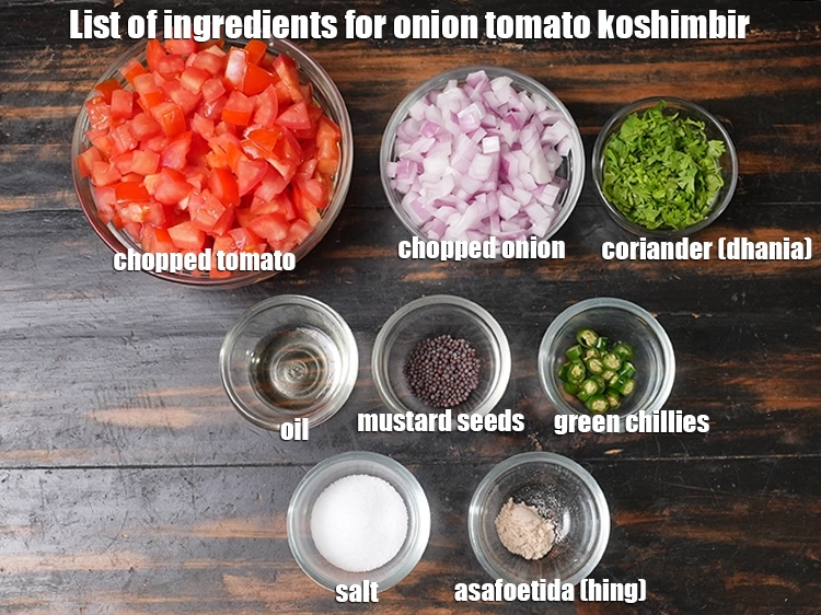 स्टेप 2 – <p><strong>प्याज टमाटर कोशिंबीर कोनसी सामग्री से बनाया जाता है? </strong><i><u>महाराष्ट्रीयन …