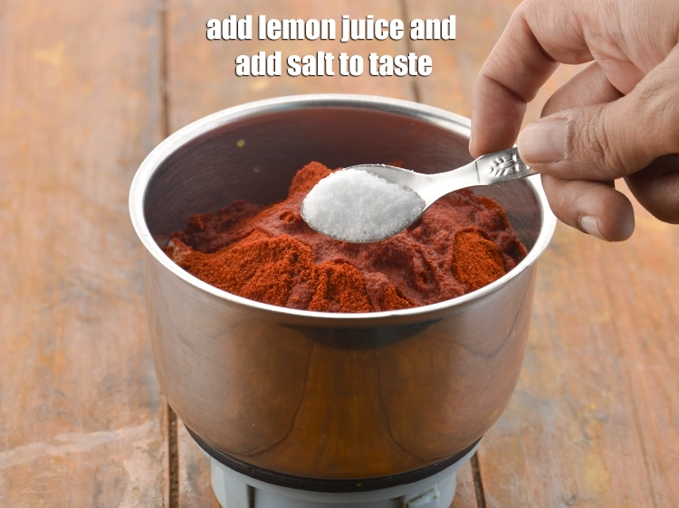 स्टेप 6 – <p><span style="background-color:rgb(255,255,255);color:rgb(0,0,0);">1 1/2 टेबल-स्पून </span><a href="https://www.tarladalal.com/glossary-lemon-nimbu-hindi-428i#ing_2754"><u>नींबू का रस (lemon juice)</u></a> …