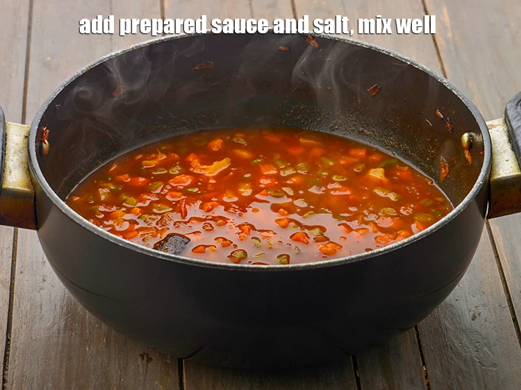 स्टेप 3 – <p>तैयार सॉस (1/2 कप <a href="https://www.tarladalal.com/glossary-tomato-ketchup-tomato-sauce-hindi-181i"><u>टमॅटो कैचप (tomato ketchup)</u></a>, 2 …