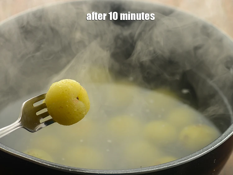 स्टेप 8 – <p>१० मिनट के बाद।</p>