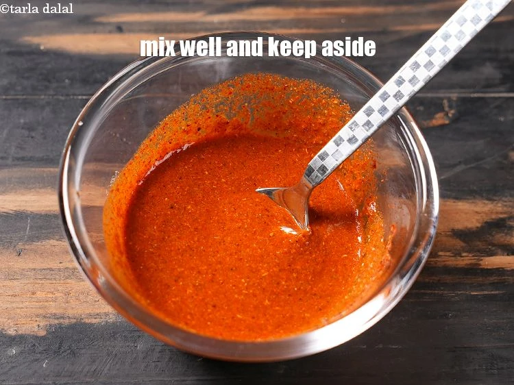 स्टेप 15 – <p>अच्छी तरह मिलाएं और एक तरफ रख दें।</p>