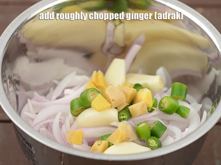 स्टेप 27 – <p>इसमें <span style="background-color:rgb(255,255,255);color:rgb(0,0,0);">1 टी-स्पून मोटे तौर पर </span><a href="https://www.tarladalal.com/glossary-ginger-adrak-hindi-453i#ing_2366"><u>कटा हुआ …