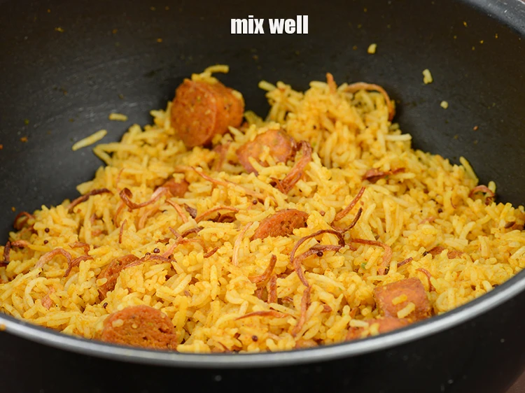 स्टेप 46 – <p>अच्छी तरह से <span style="background-color:rgb(255,255,255);color:rgb(0,0,0);">मिलाएँ।</span></p>