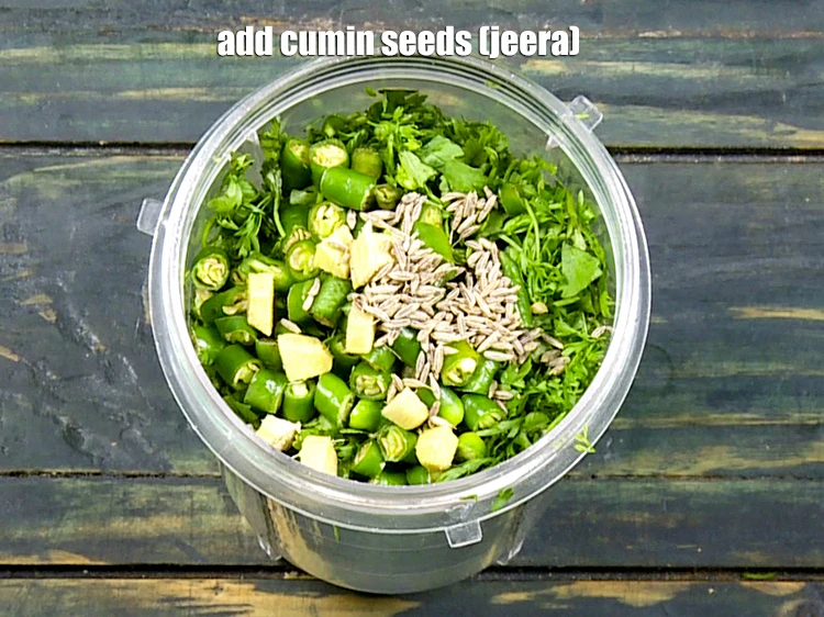 स्टेप 5 – <p><span style="background-color:rgb(255,255,255);color:rgb(0,0,0);">1/2 टी-स्पून </span><a href="https://www.tarladalal.com/glossary-cumin-seeds-jeera-zeera-hindi-381i"><u>जीरा ( cumin seeds, jeera)</u></a> डालें।</p>