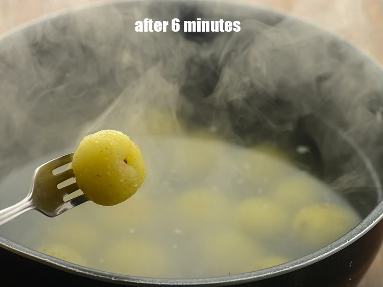 स्टेप 4 – <p>6 मिनट बाद।</p>