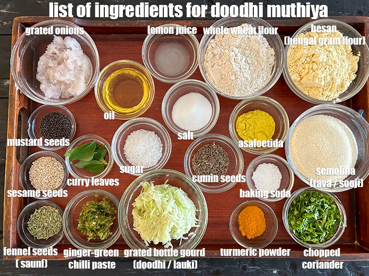 स्टेप 2 – <html><head></head><body><p><i><u>दूधी मुठियाके लिए सामग्री की सूची की छवि नीचे देखें।</u></i></p></body></html>