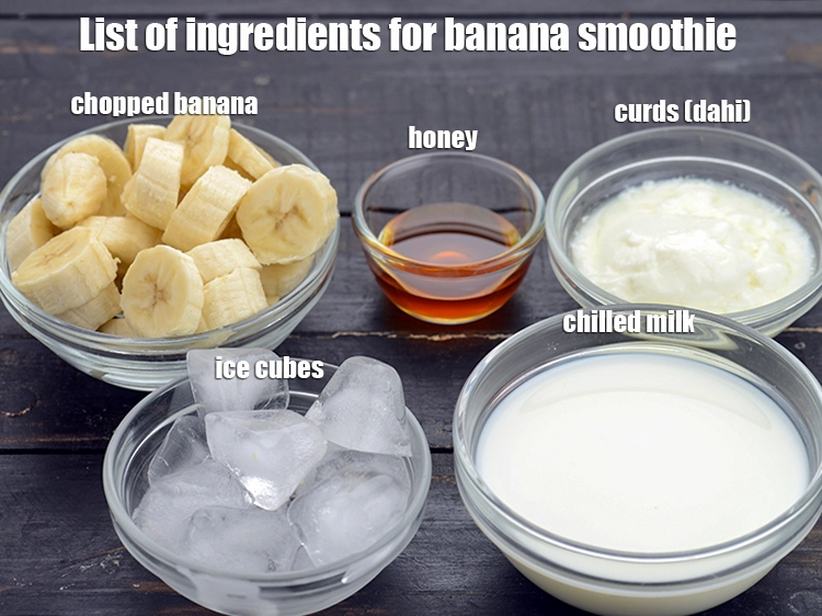 केले की स्मूदी किस चीज़ से बनती है?