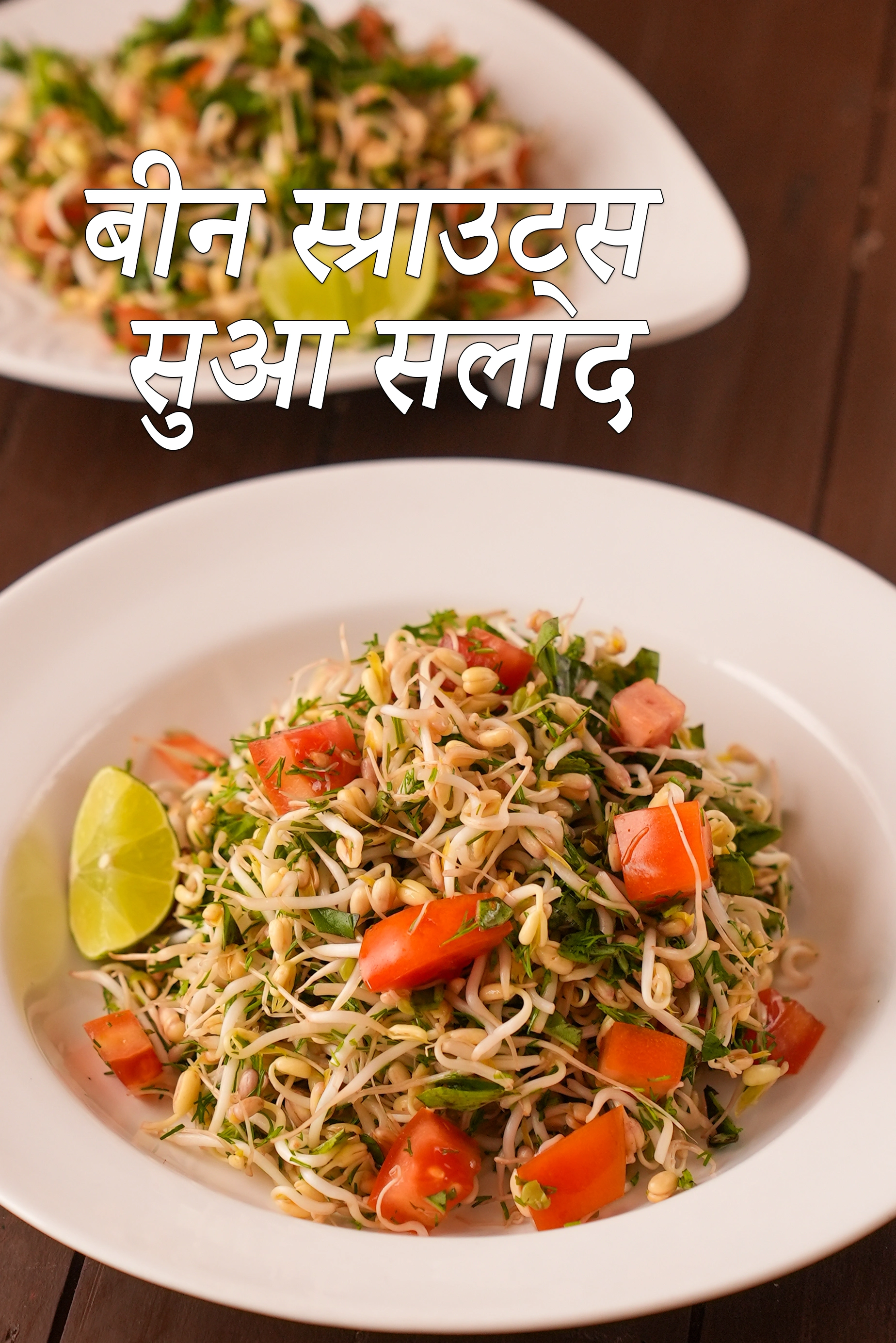 बीन स्प्राउटस् एण्ड सुआ टोस्ड सलाद रेसिपी, Bean Sprouts and Suva Tossed Salad Recipe In Hindi