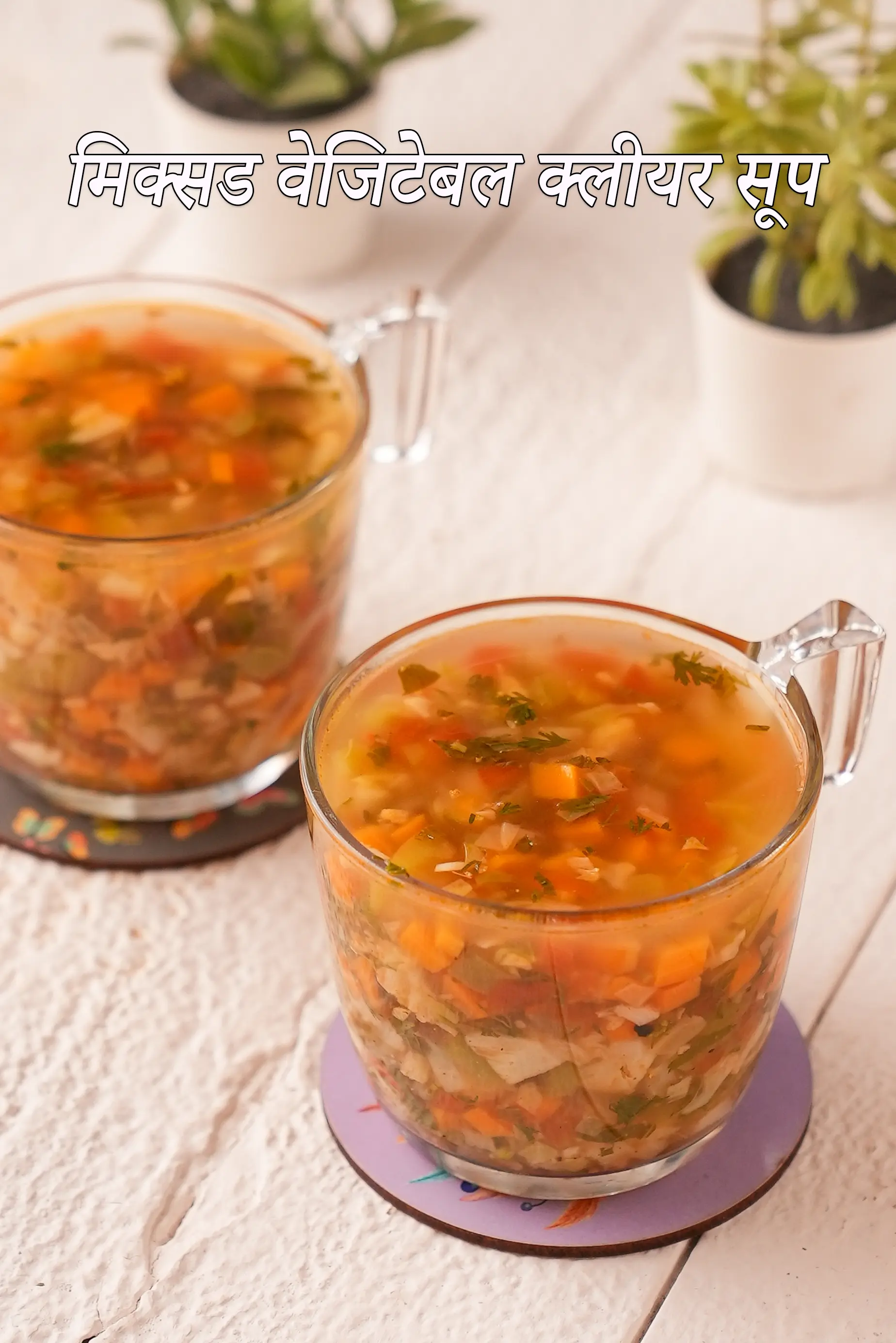 मिक्स वेज क्लियर सूप नुस्खा | क्लियर सूप | Mixed Vegetable Clear Soup Recipe in Hindi