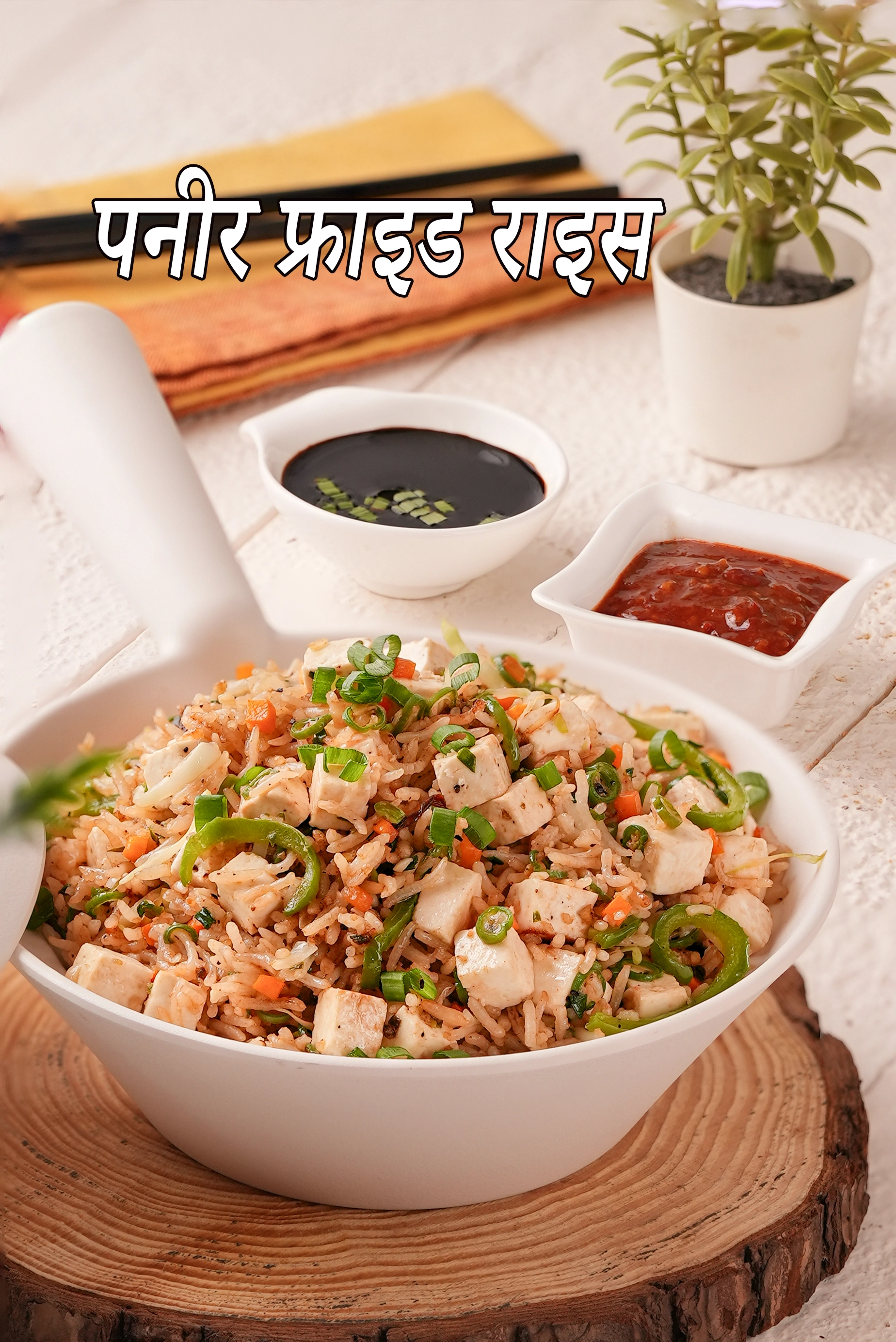 पनीर फ्राइड राइस रेसिपी | चाइनीज स्टाइल फ्राइड राइस | paneer fried rice in hindi |