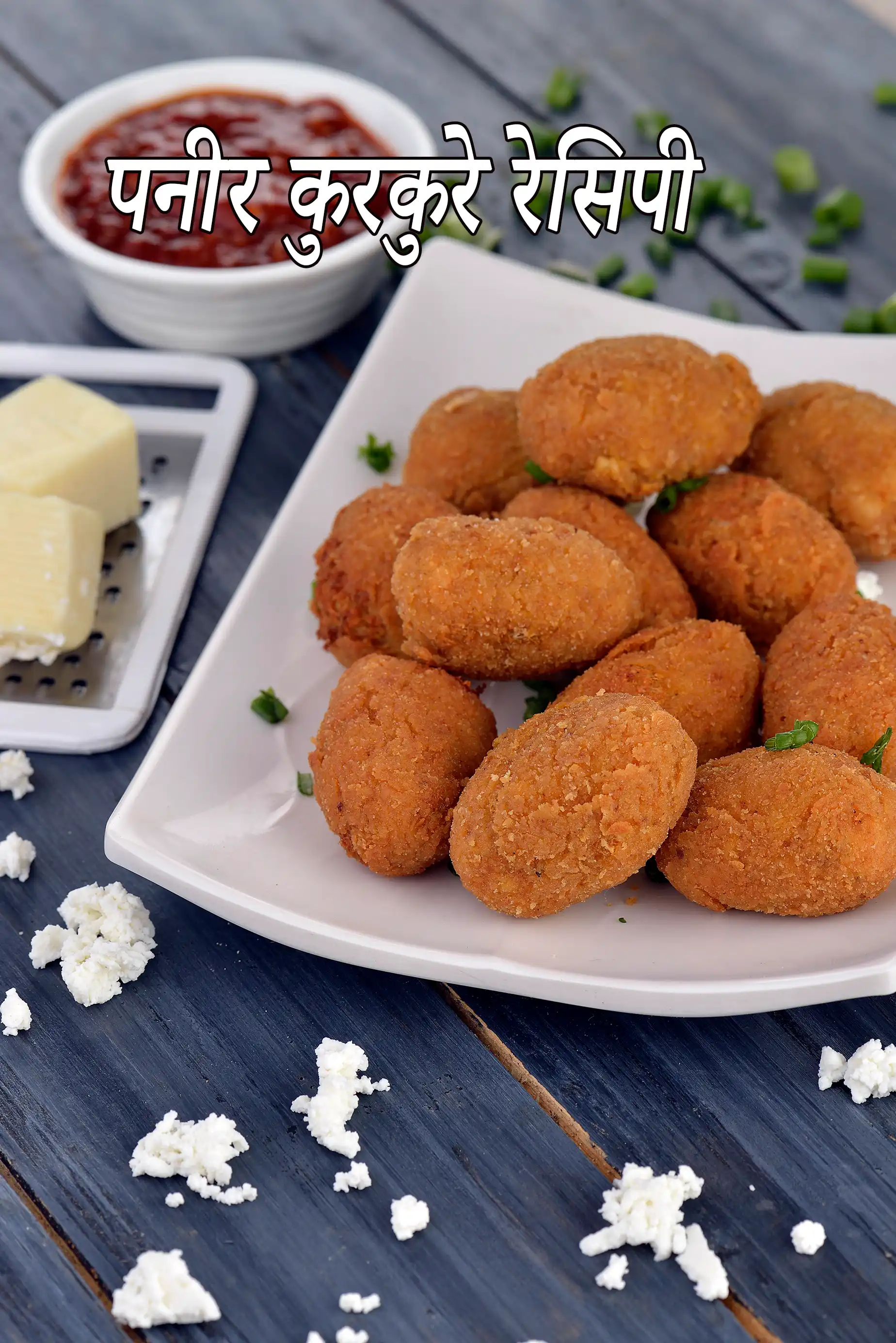 पनीर कुरकुरे रेसिपी, Crunchy Paneer Rolls Recipe In Hindi