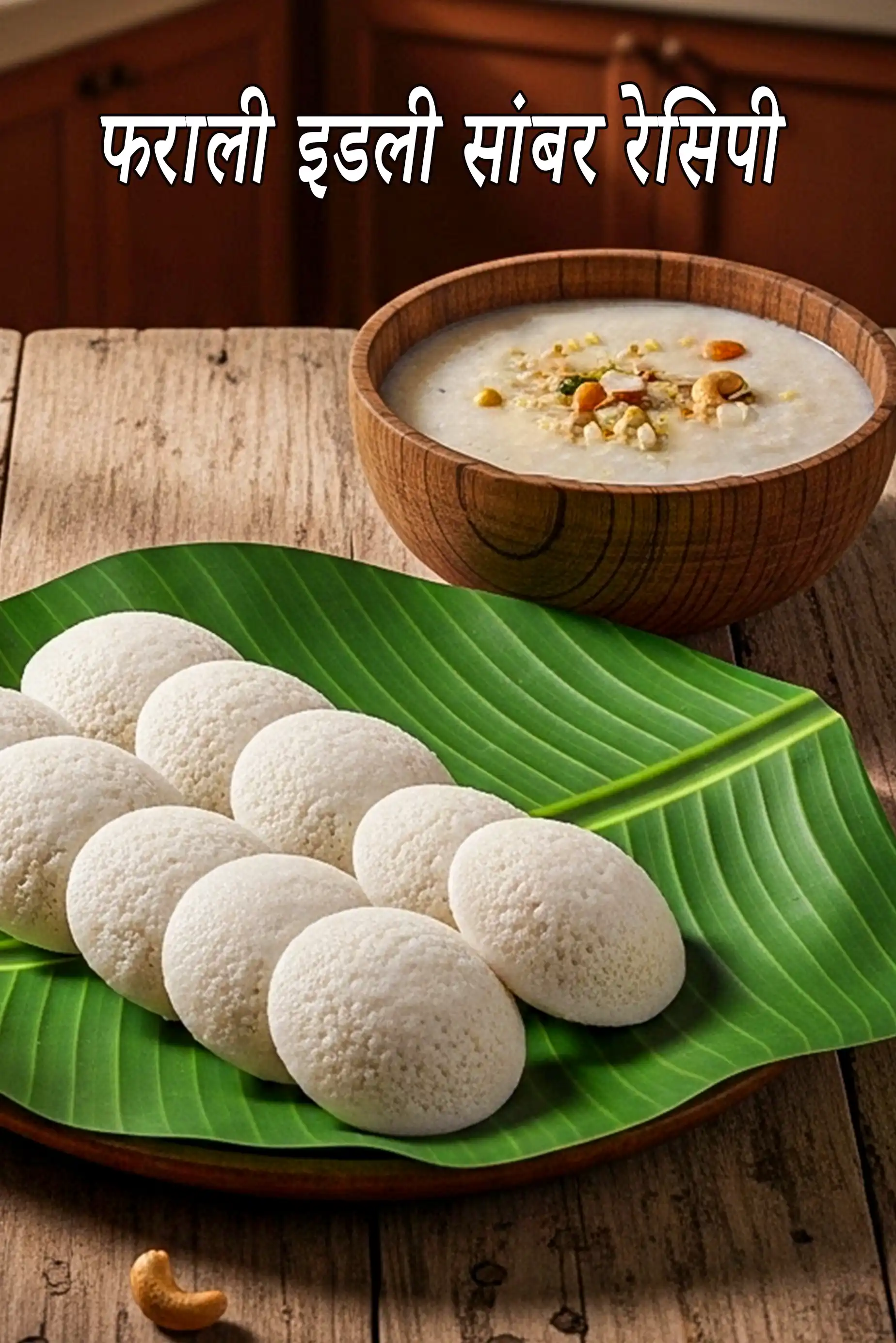 फराली इडली साम्भर रेसिपी, Faraali Idli Sambhar ( Faraali Recipes) In Hindi
