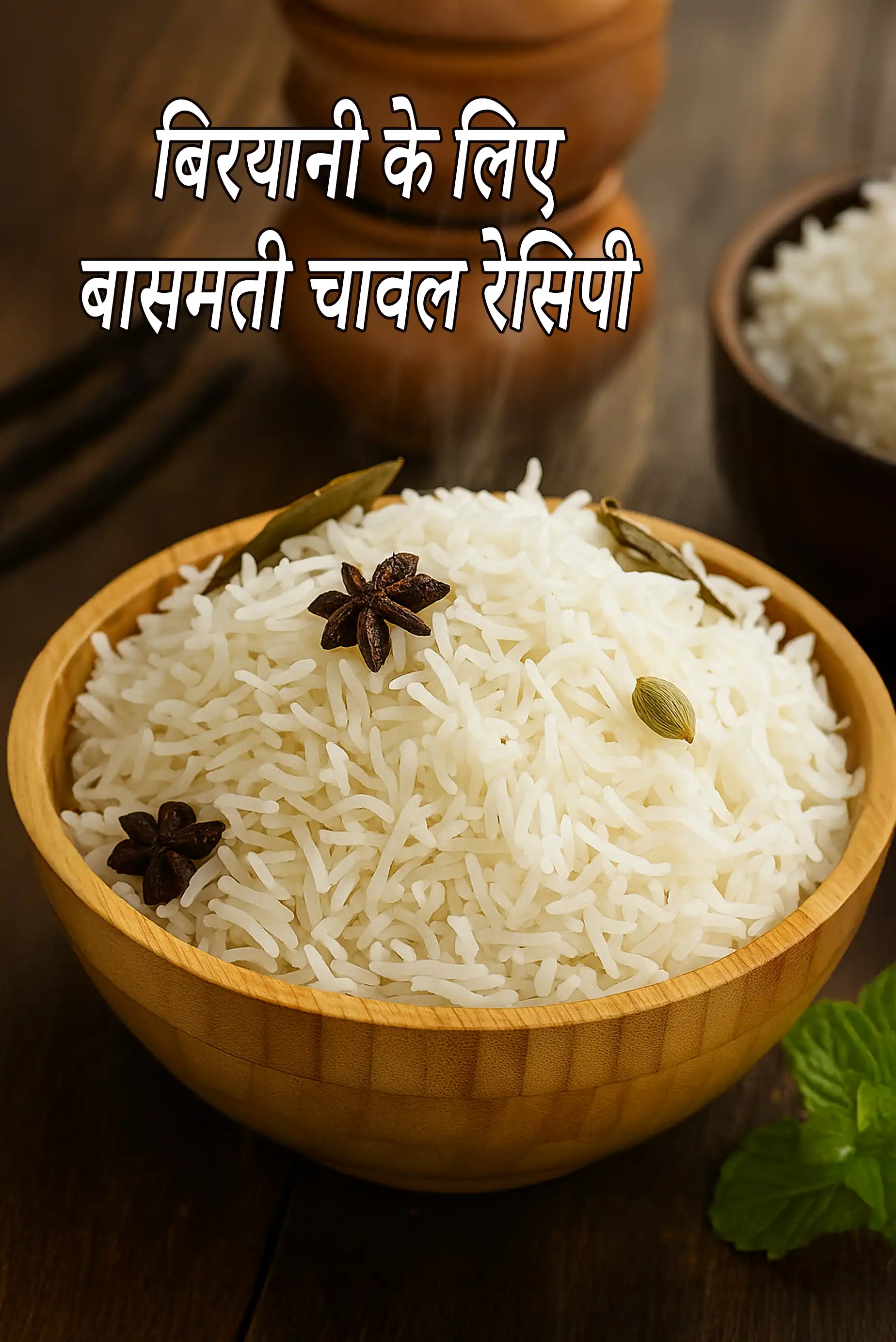 बिरयानी के लिए बासमती चावल रेसिपी | how to make basmati rice for biryani in hindi