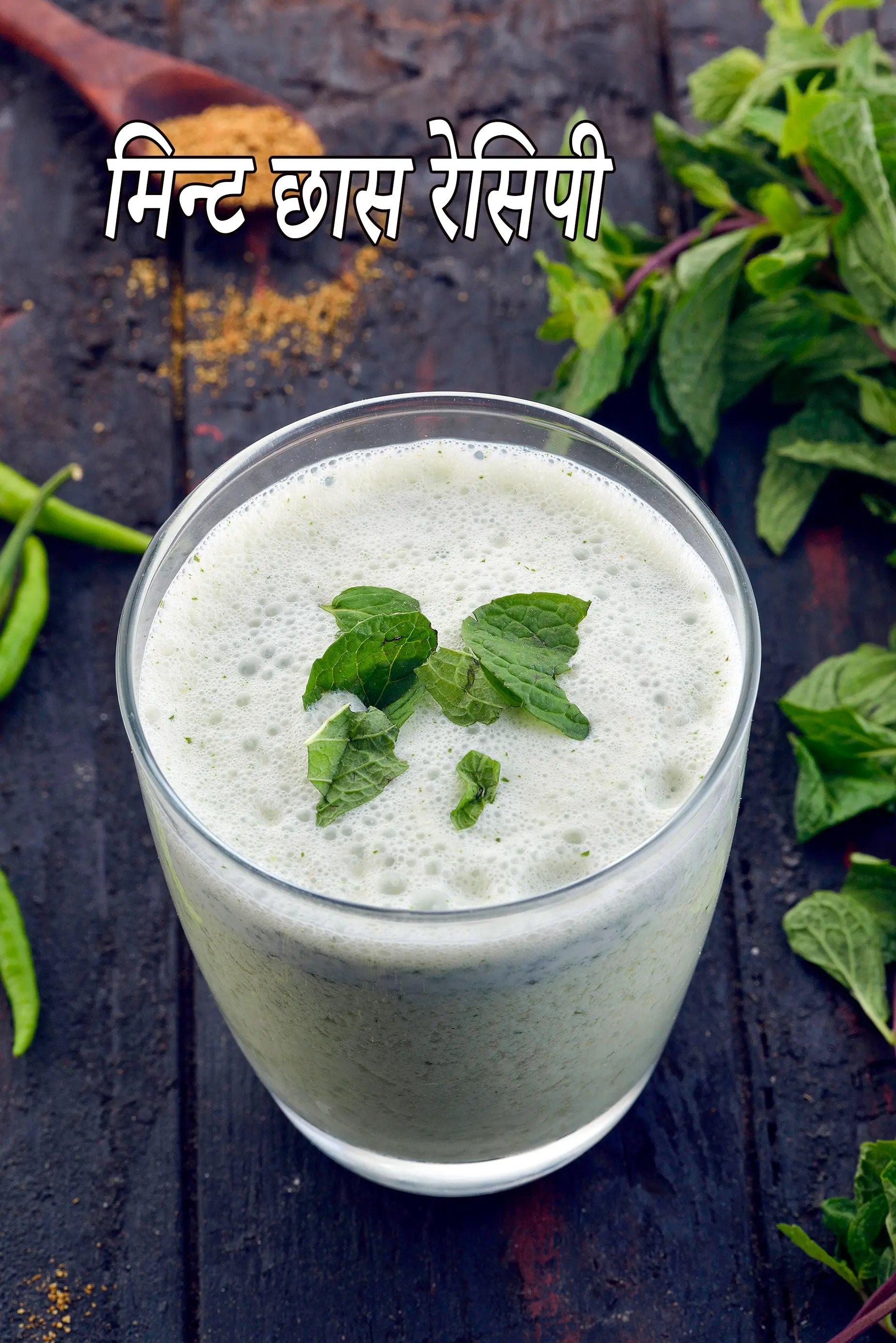 मिन्ट छास, पंजाबी मिन्ट छास रेसिपी, Punjabi Mint Chaas Recipe In Hindi