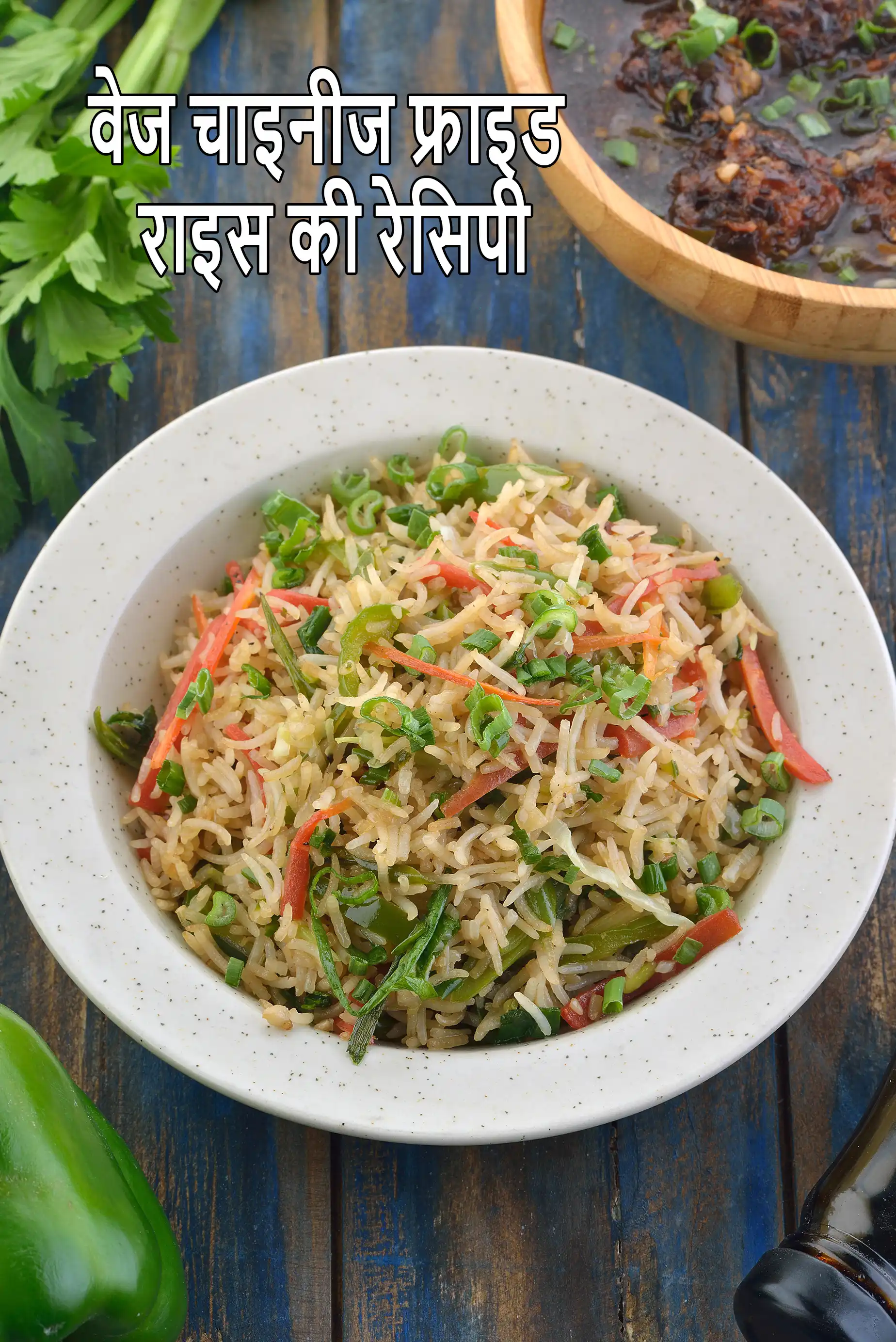 वेज चाइनीज फ्राइड राइस की रेसिपी | चाइनीज | veg fried rice in hindi