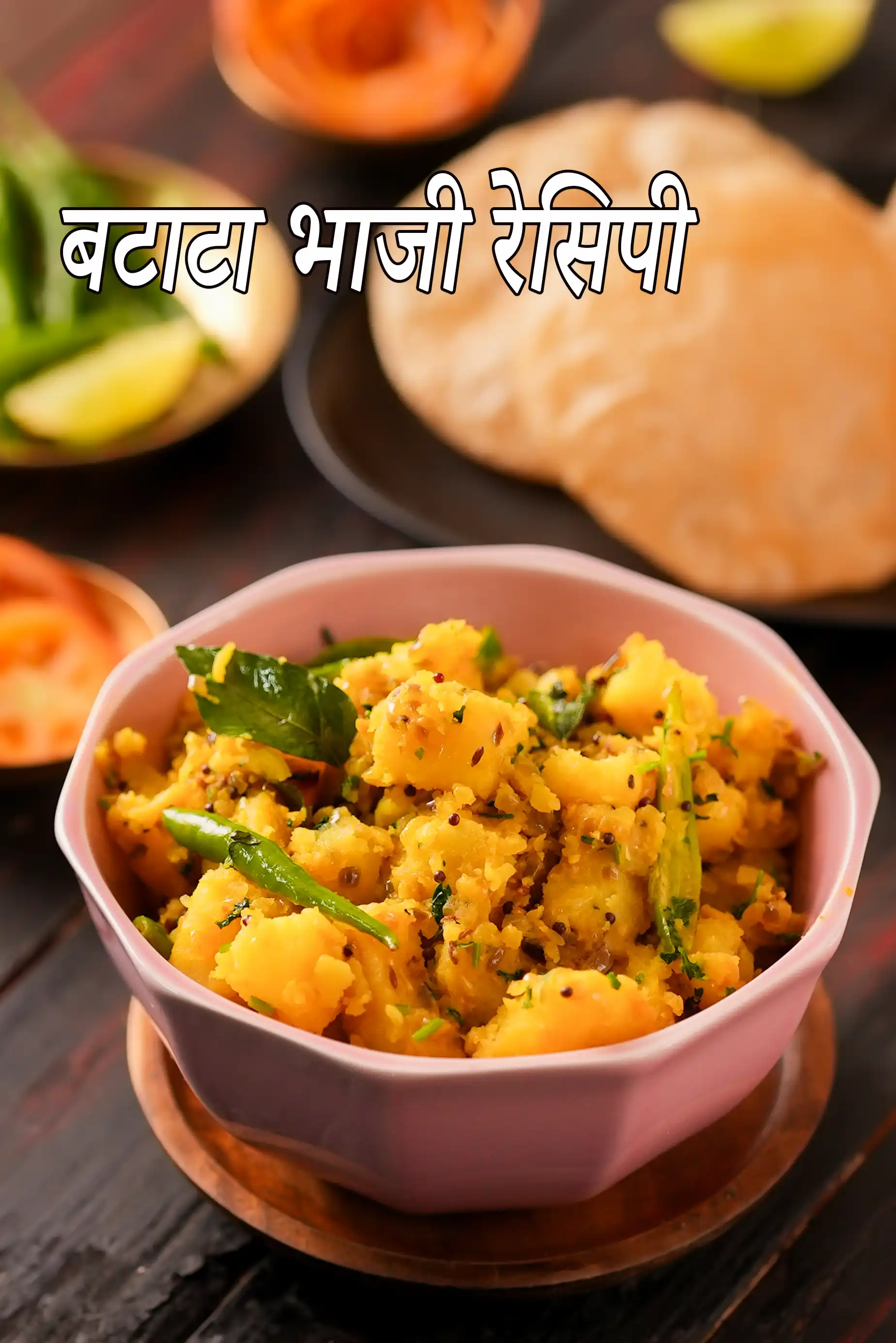 बटाटा भाजी रेसिपी | महाराष्ट्रियन बटाटयाची भाजी | सुखा आलू की सब्जी | सूखे आलू की सब्जी | बटाटा भाजी रेसिपी | batata bhaji recipe in Hindi |