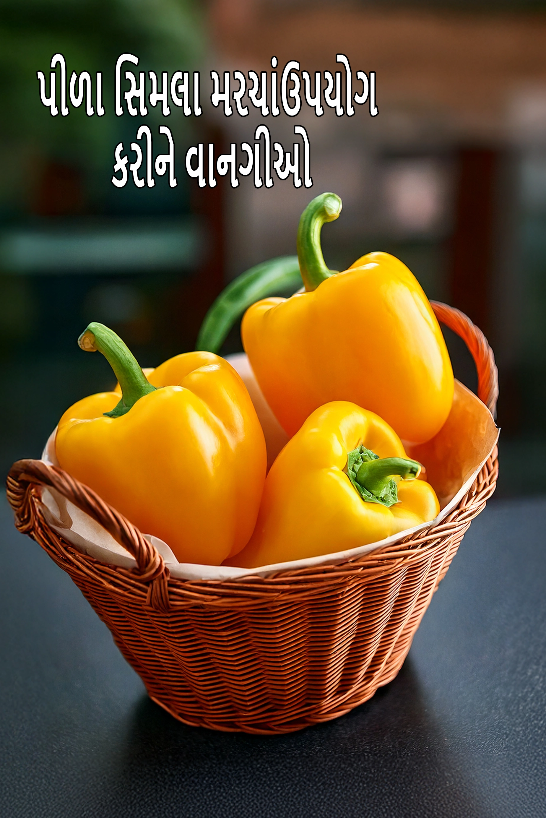 Recipes using  yellow capsicum