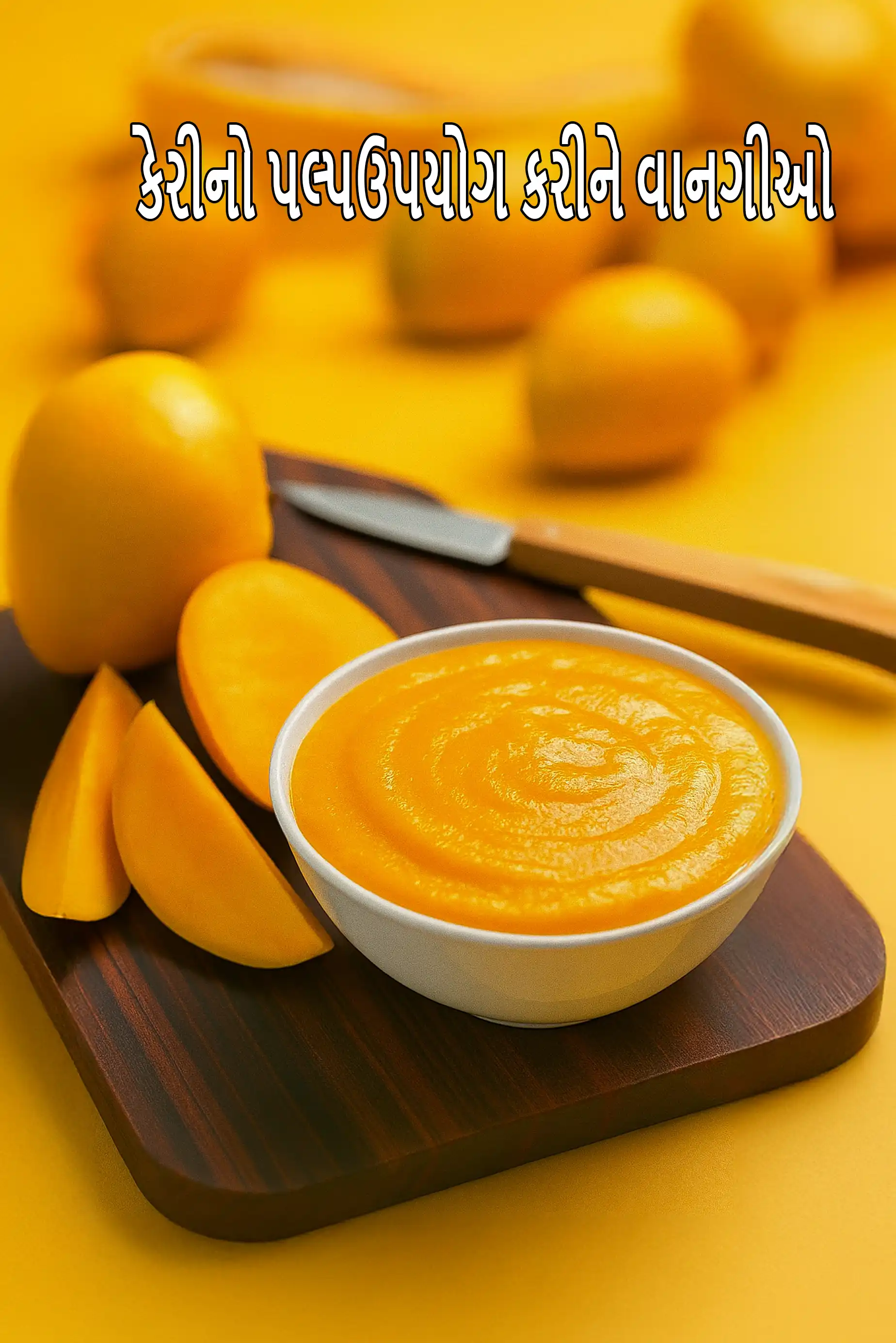 Recipes using  mango pulp