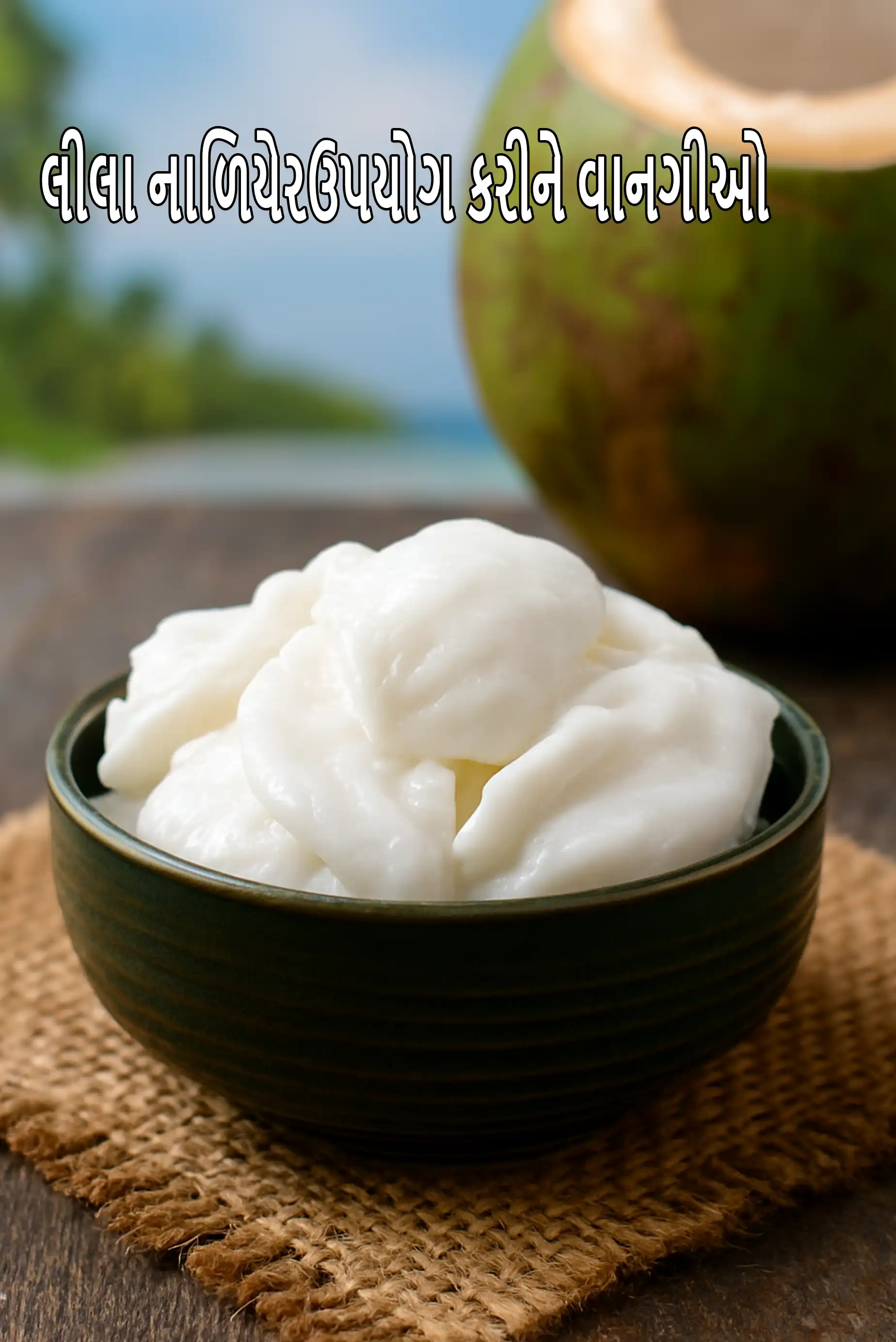 Recipes using  tender coconut