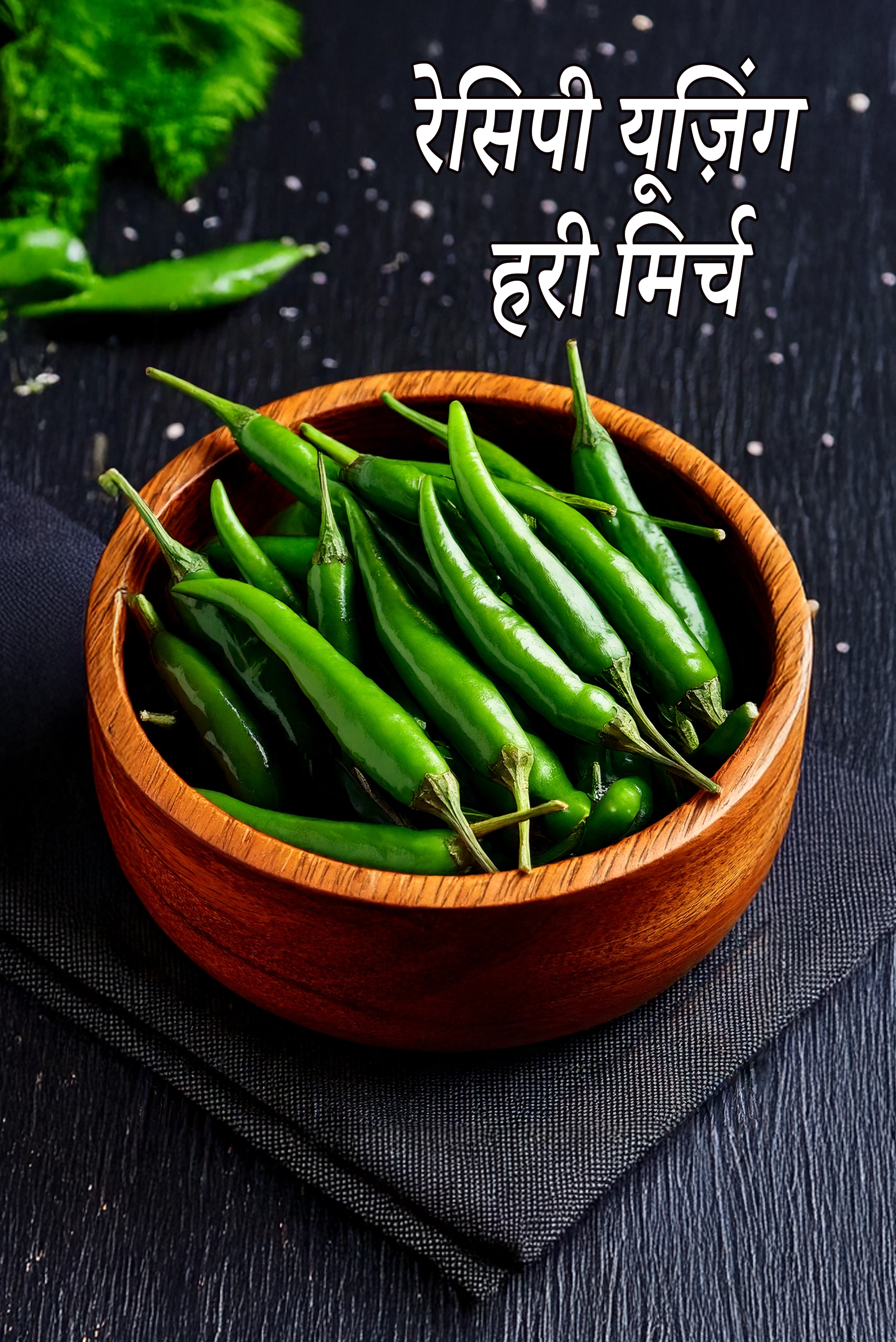 Recipes using  green chillies