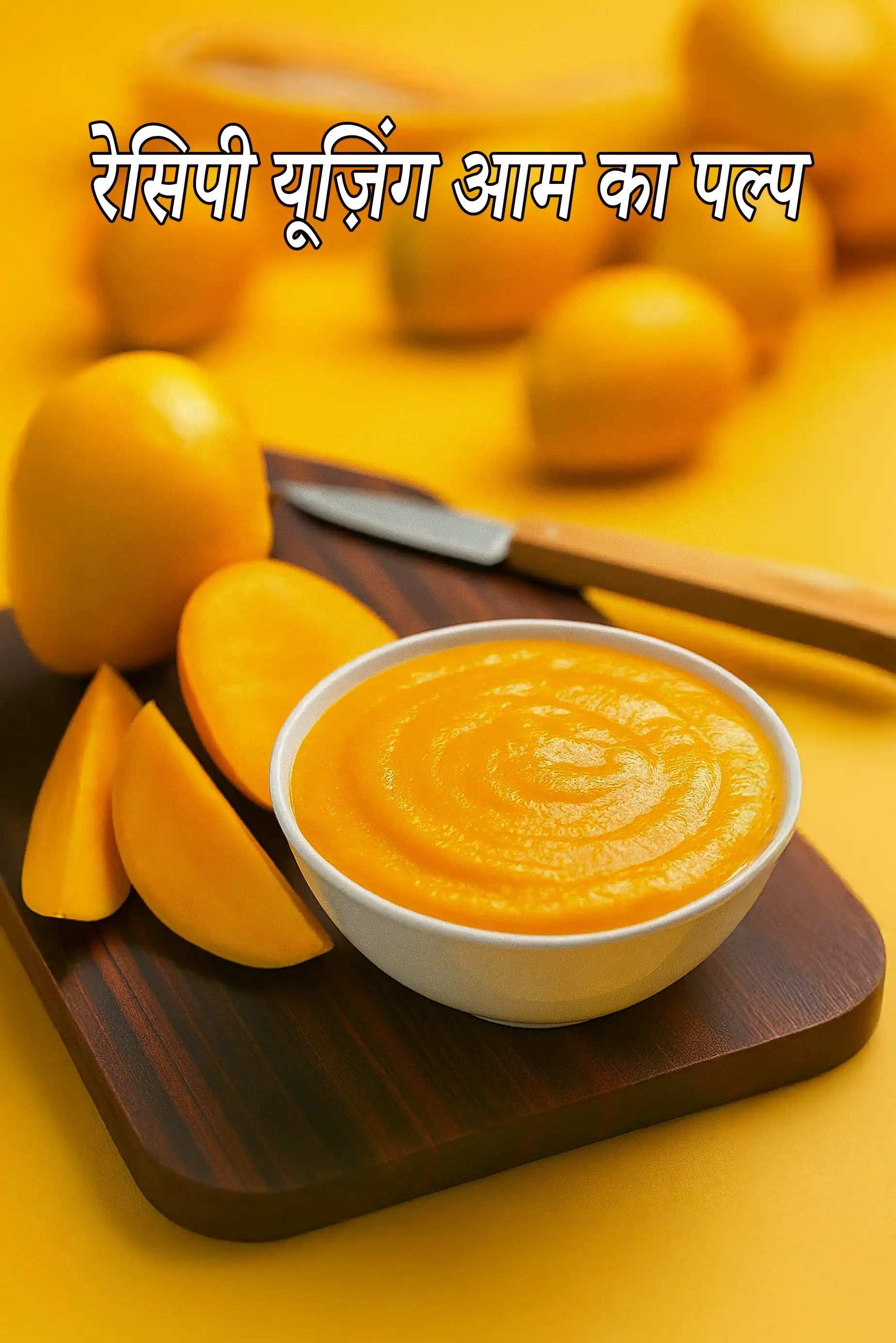 Recipes using  mango pulp