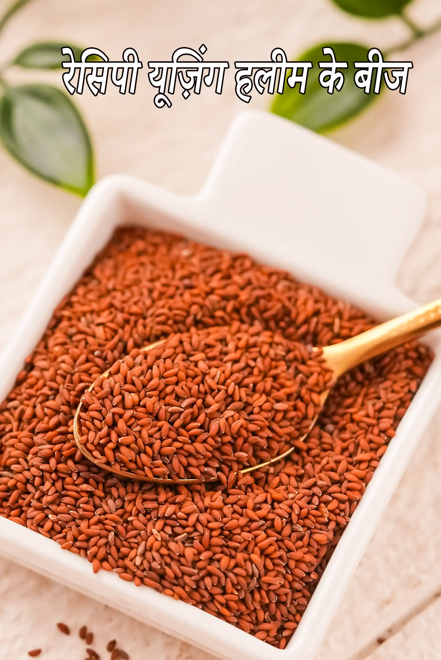 Recipes using  garden cress seeds