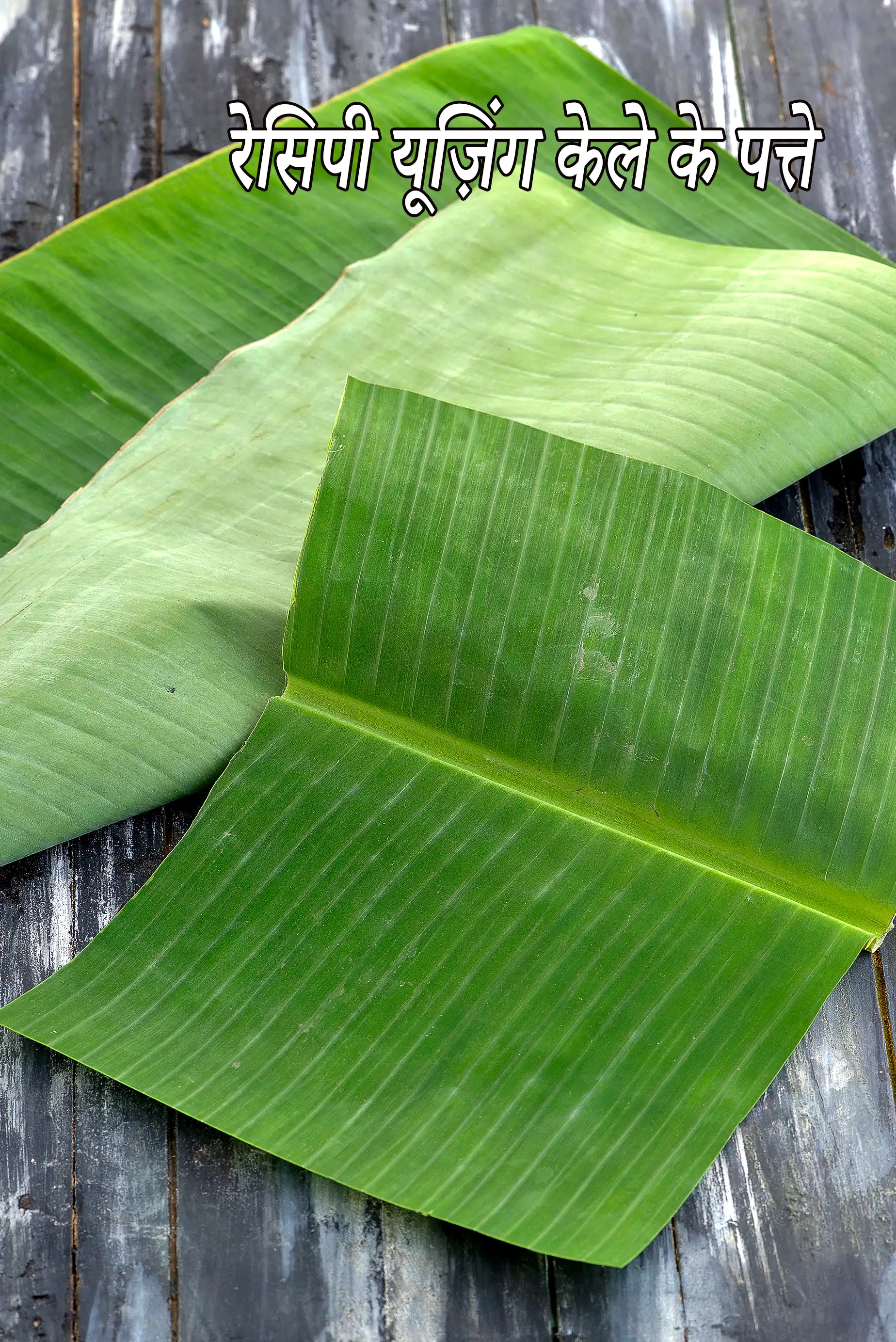 Recipes using  banana leaves