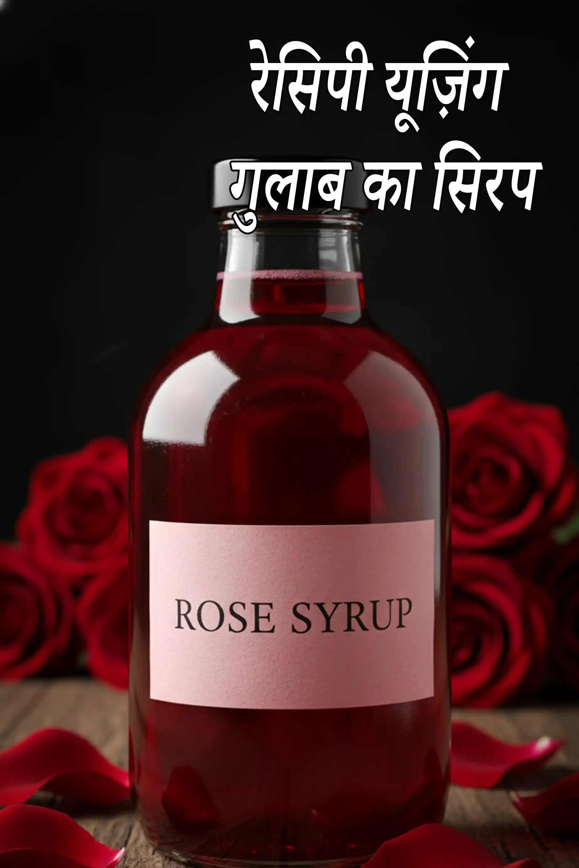 Recipes using  rose syrup