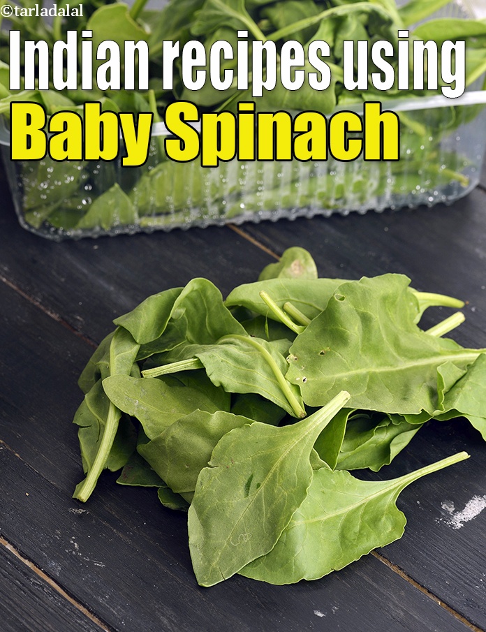 Recipes using  baby spinach