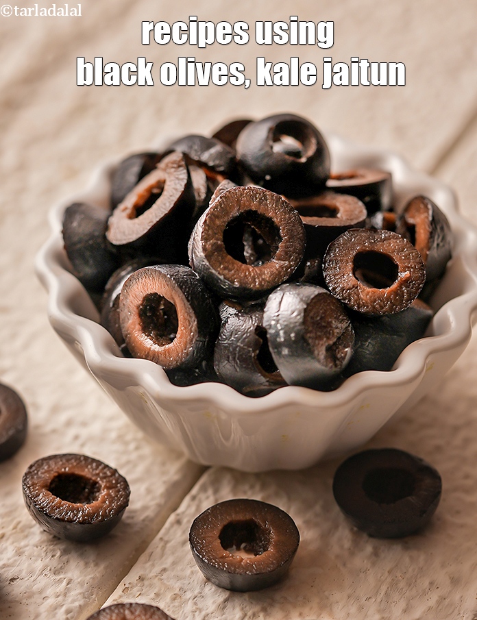 Recipes using  black olives