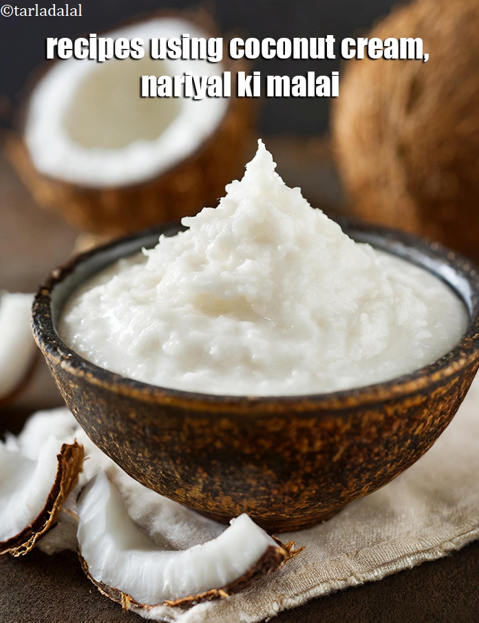 Recipes using  coconut cream