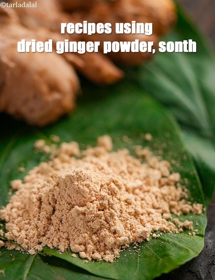 Recipes using  dried ginger powder