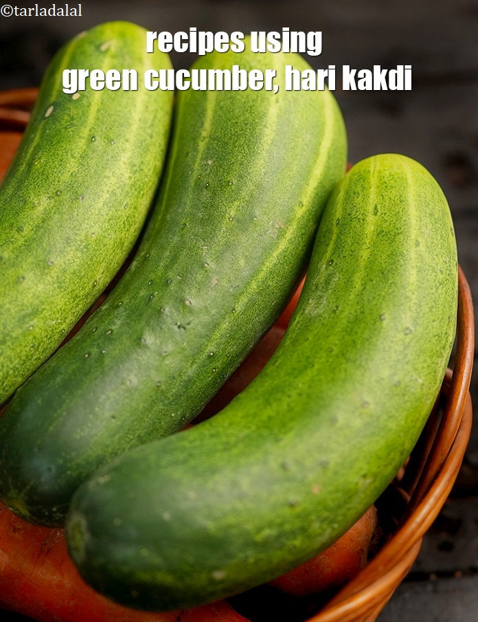 Recipes using  green cucumber