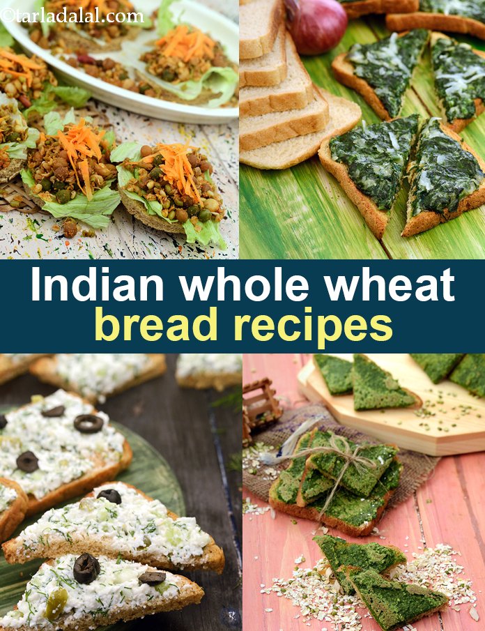 Recipes using  whole wheat bread