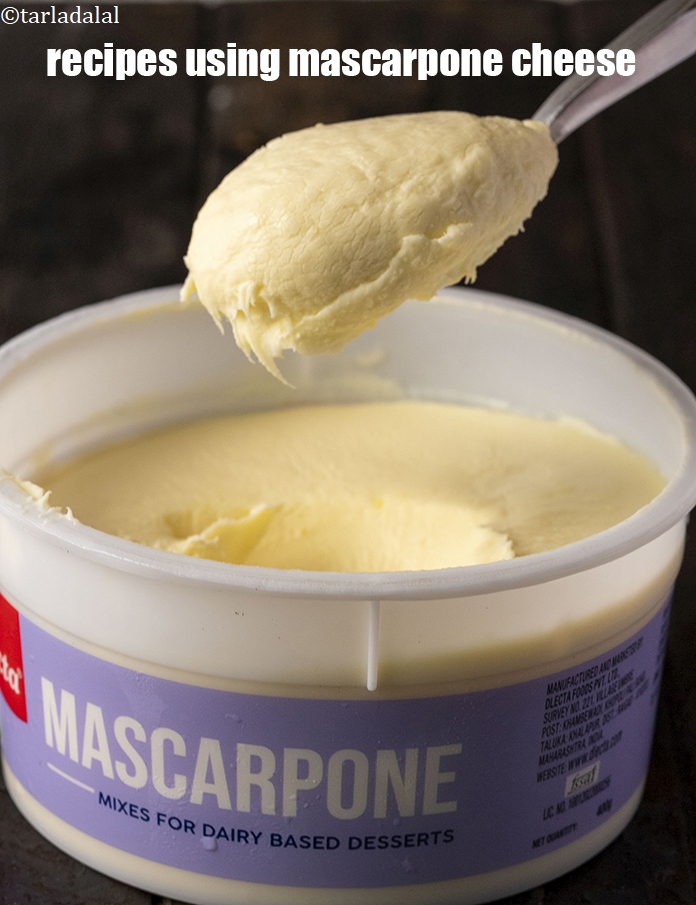 Recipes using  mascarpone cheese
