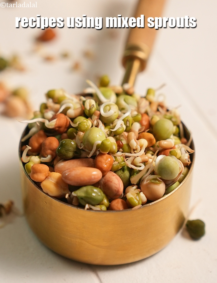 Recipes using  mixed sprouts