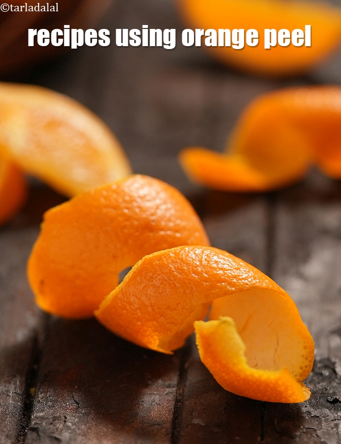 Recipes using  orange peel
