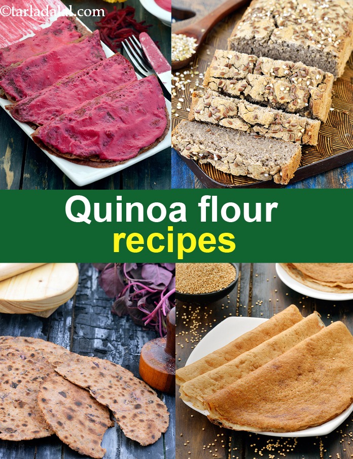 Recipes using  quinoa flour