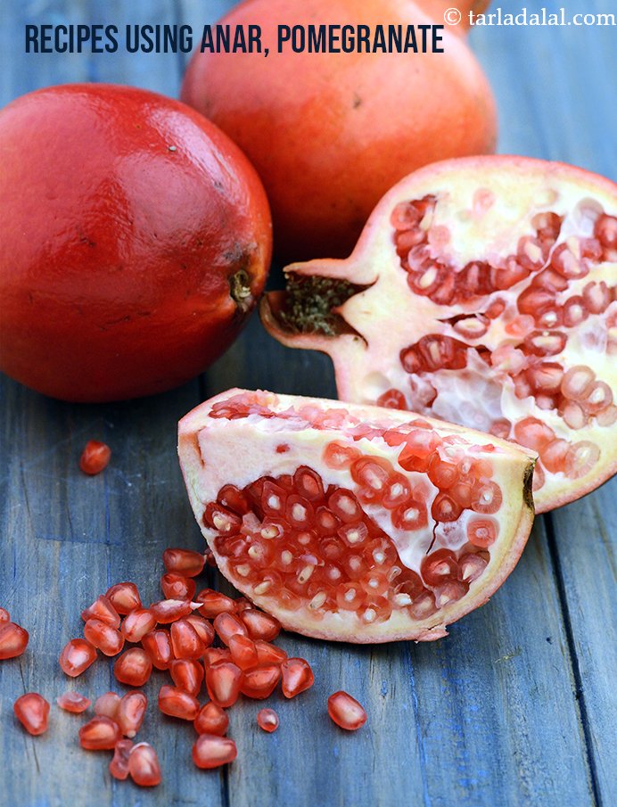 Recipes using  pomegranate