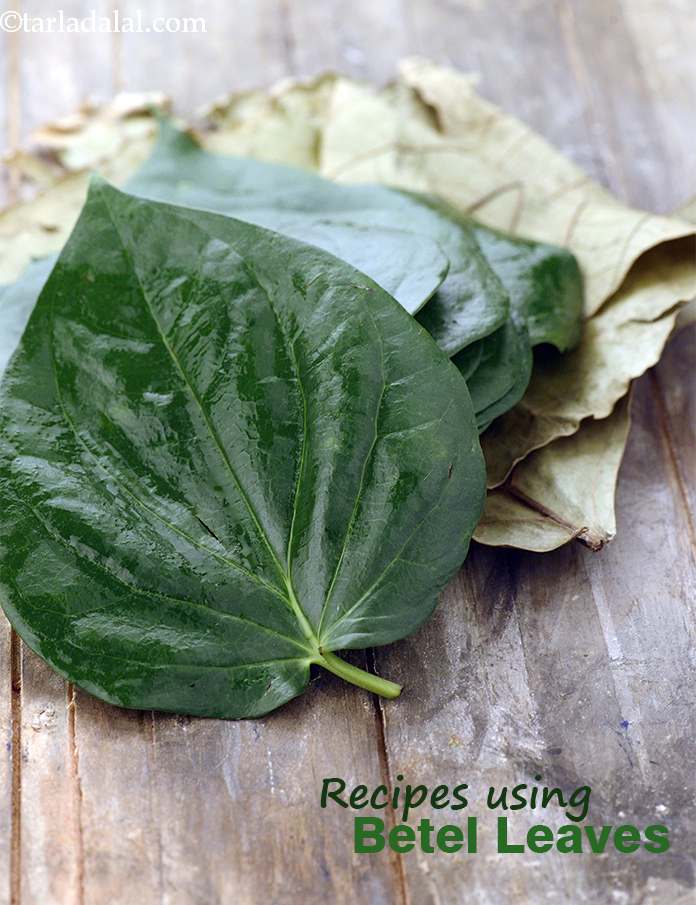 Recipes using  betel leaves