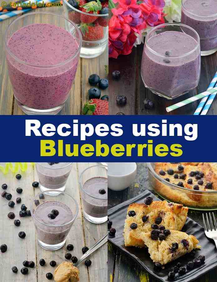Recipes using  blueberry